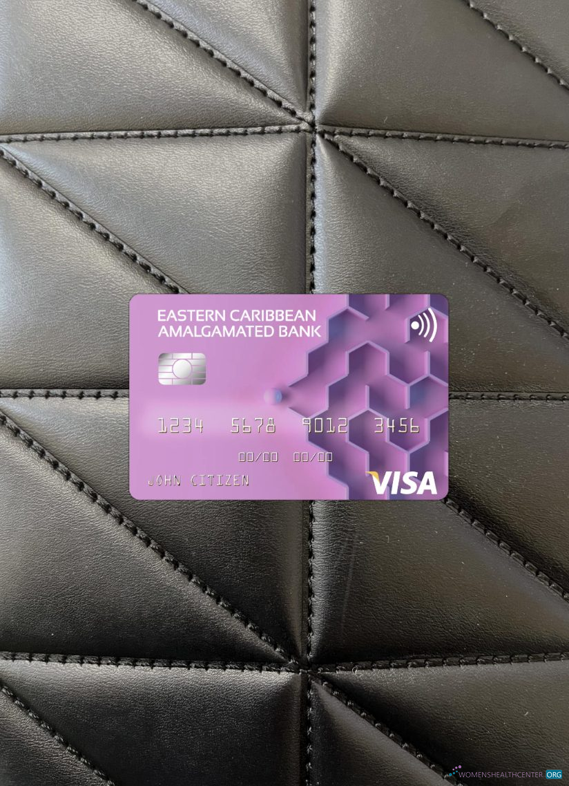 Antigua and Barbuda Eastern Caribbean Amalgamated Bank visa card photolook front